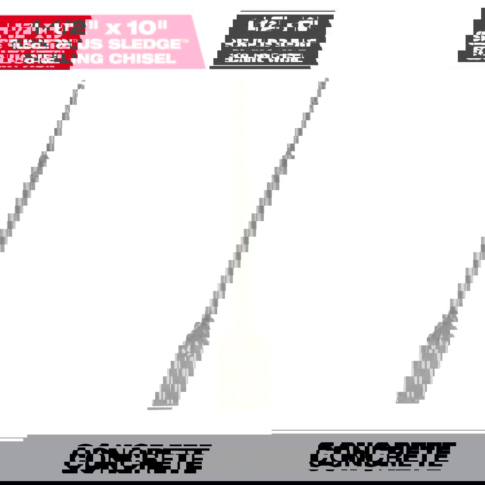 Hammer & Chipper Replacement Chisels; Chisel Type: Scaling Chisel ; Head Width (Inch): 1/4 ; Shank Length (Inch): 1-1/2 ; Shank Diameter (Inch): 13/32 ; Drive Type: SDS Plus ; Shank Shape: SDS Plus